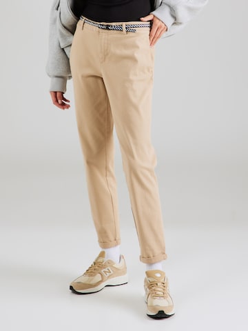 ONLY Slimfit Chino 'BIANA' in Beige: voorkant