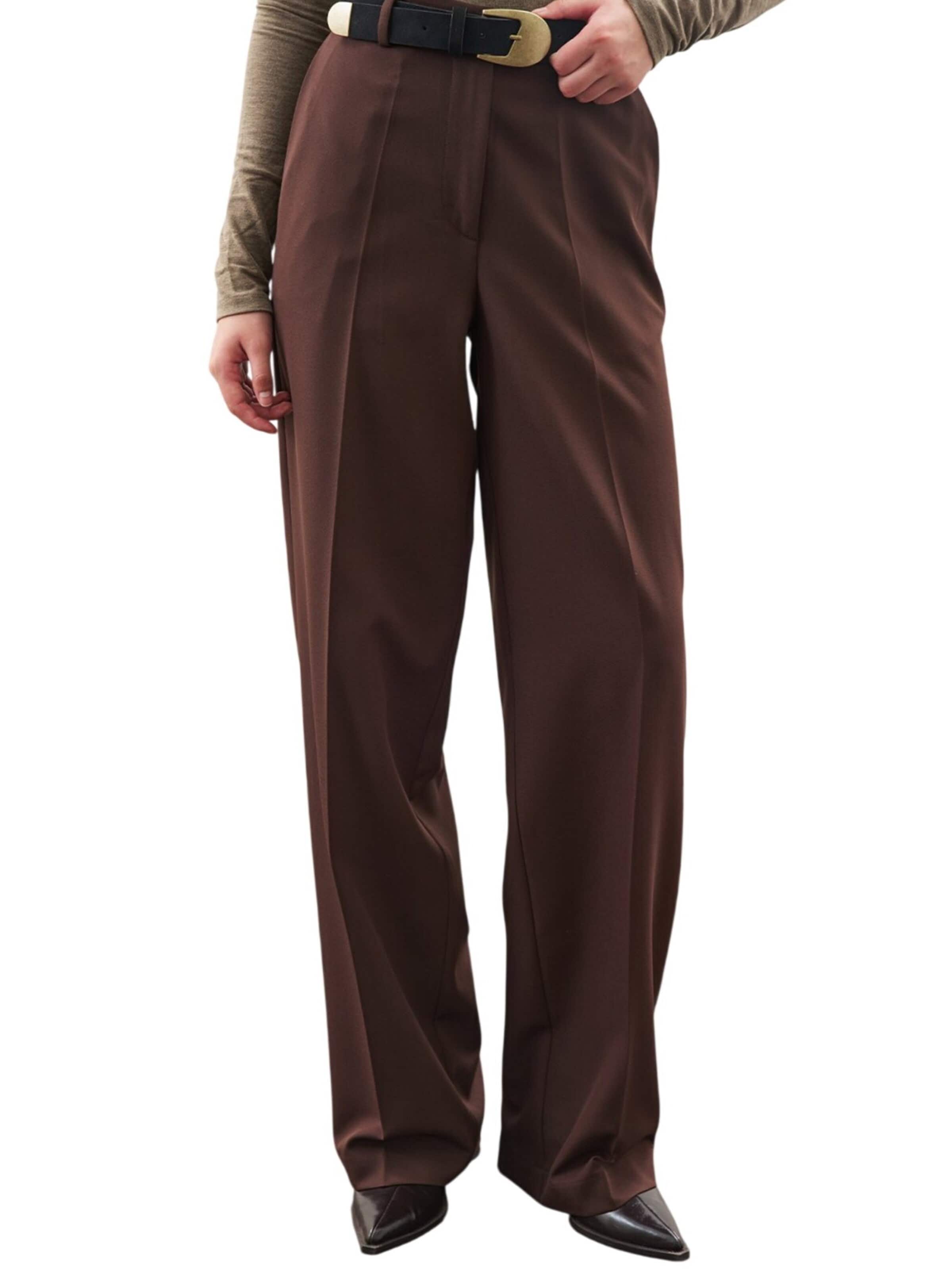 MANUKA Regular Trousers in Brown