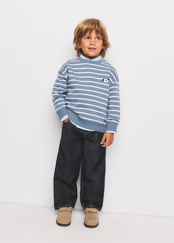 Pulover de la MANGO KIDS pe albastru