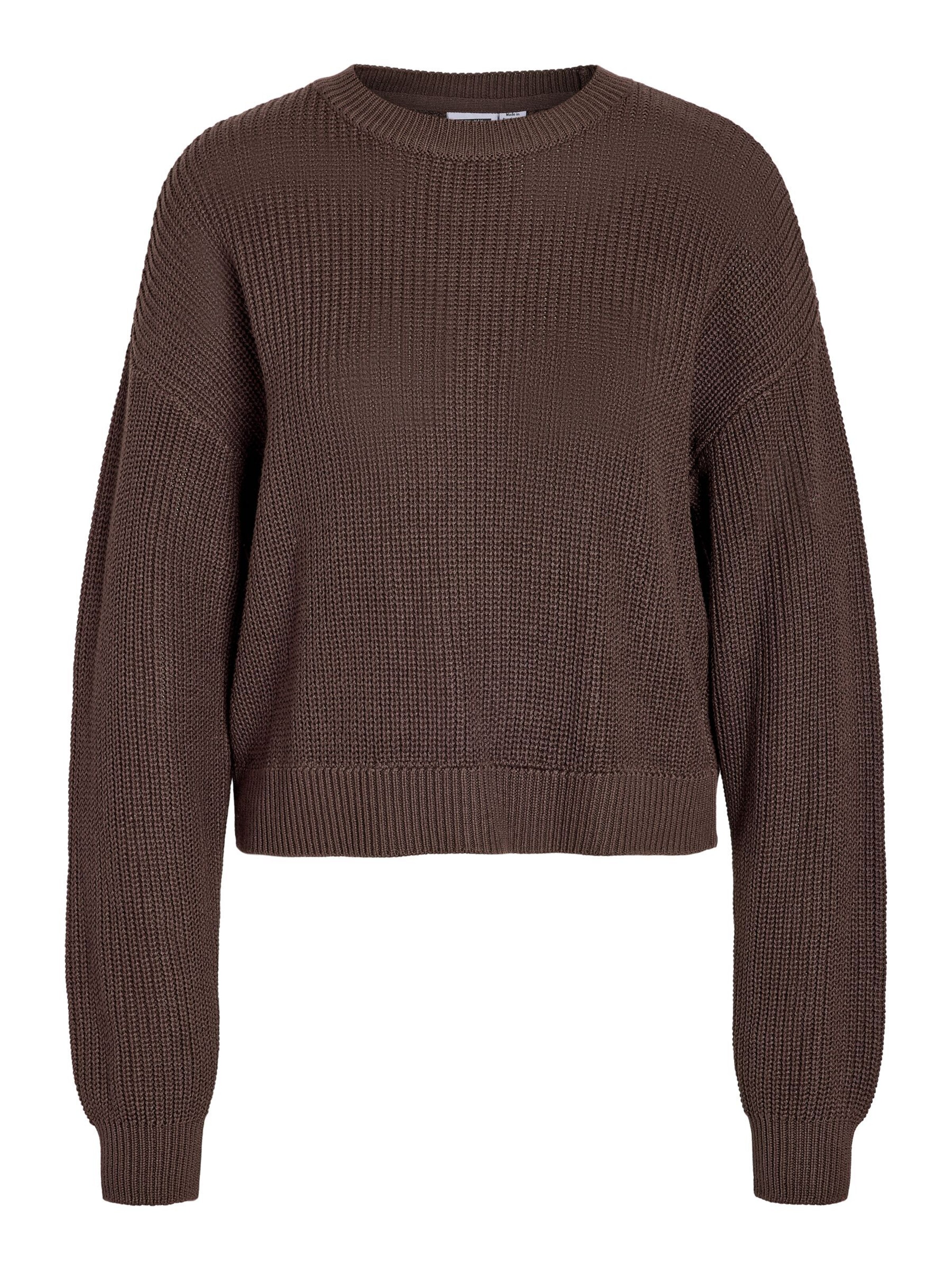 Noisy may Pullover 'Maysa' in Braun: Vorderseite