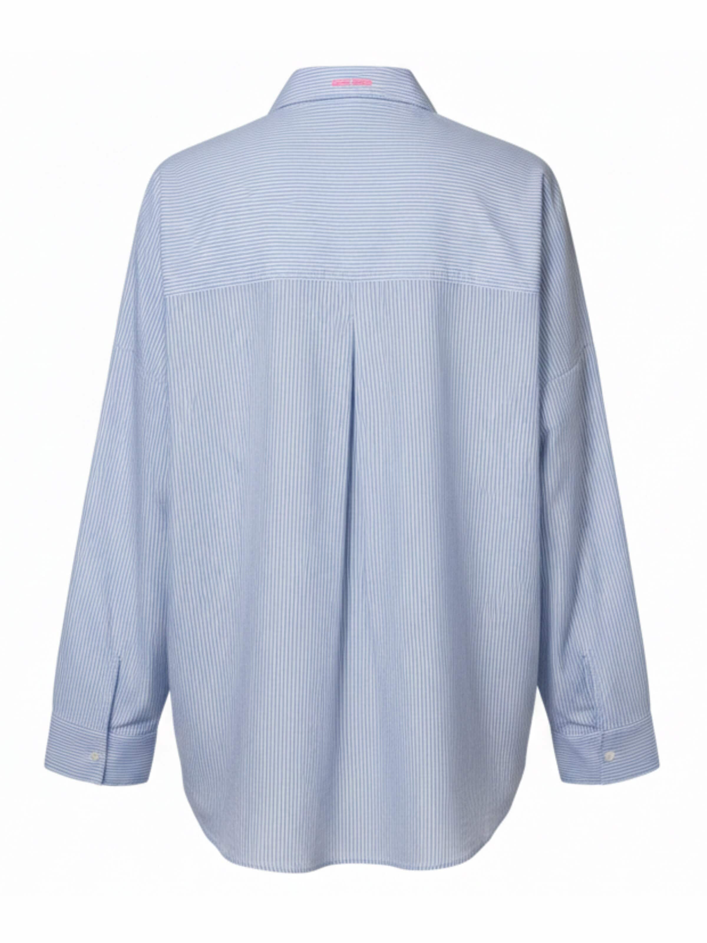 LIKS. Munich Blouse 'Bluse Soulful am Ärmelbund - GloriaC' in Blue