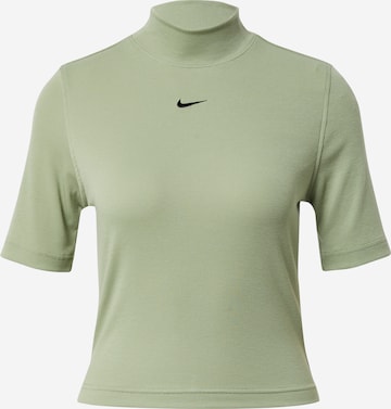 Nike Sportswear Shirt in Groen: voorkant