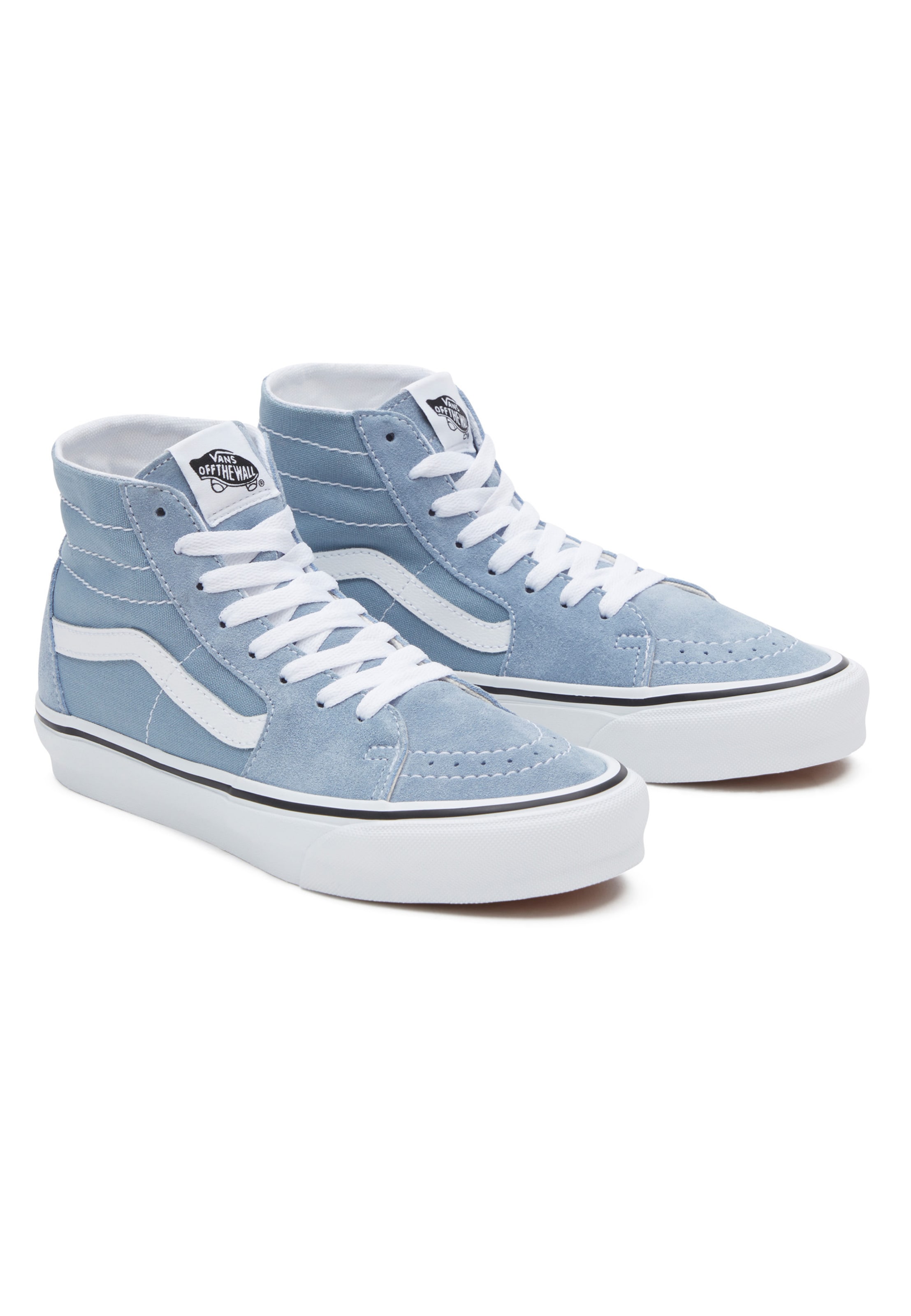 Baby blue vans high tops best sale