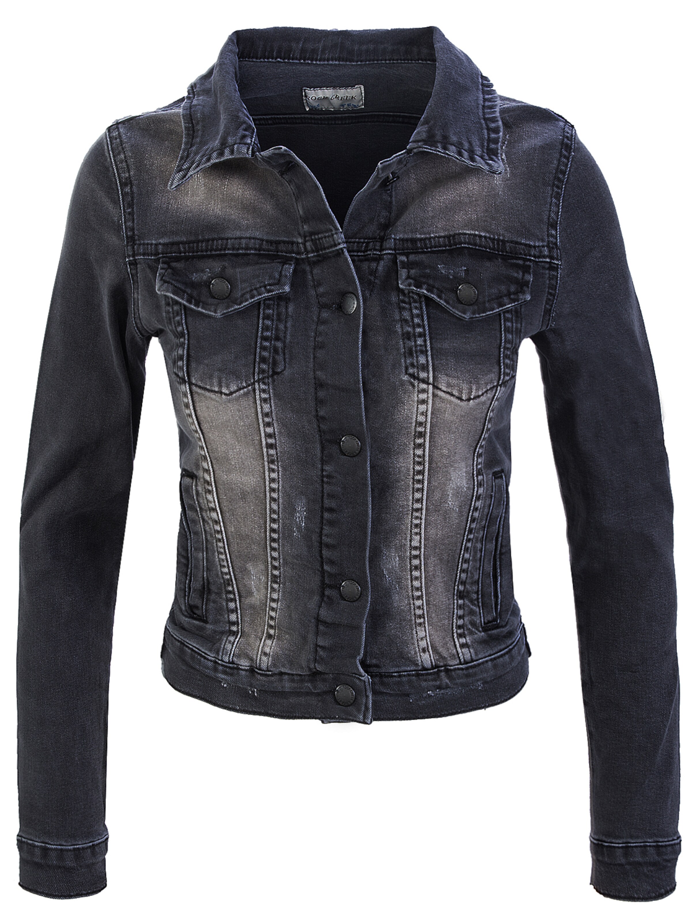 Rock Creek Jacke in Grau: Vorderseite