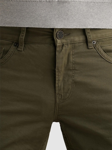 PME Legend Regular Farkut 'Navigator slim fit pants' värissä vihreä