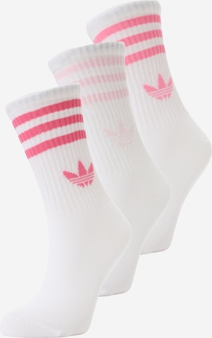 rožinė ADIDAS ORIGINALS Kojinės: priekis