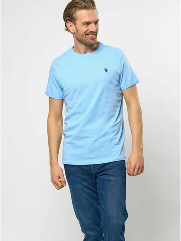 U.S. POLO ASSN. Tričko 'Arjun' – modrá