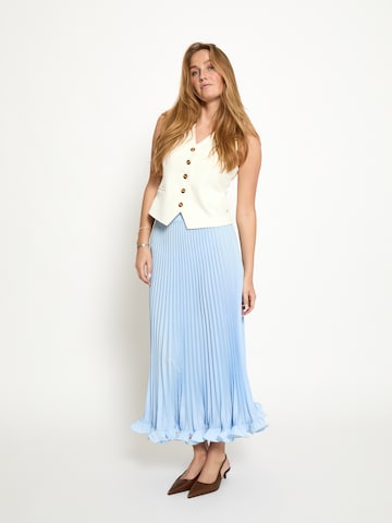 Jupe 'PCOlivia' Peppercorn en bleu