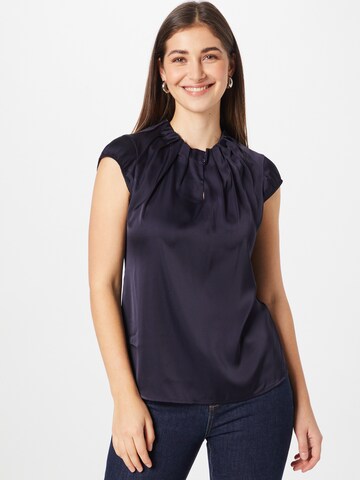 COMMA Blouse in Blue: front