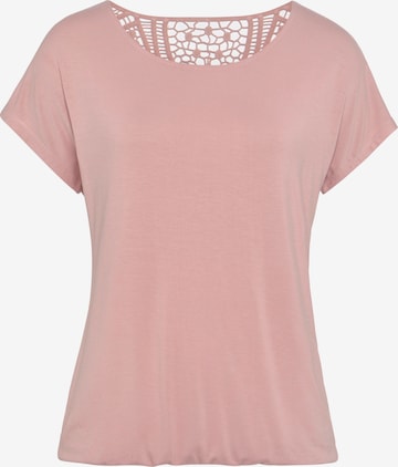 T-shirt VIVANCE en rose : devant