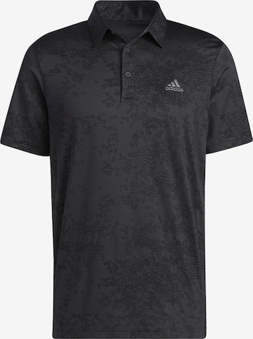 ADIDAS PERFORMANCE - Camiseta funcional 'JACQUARD' en negro: frente