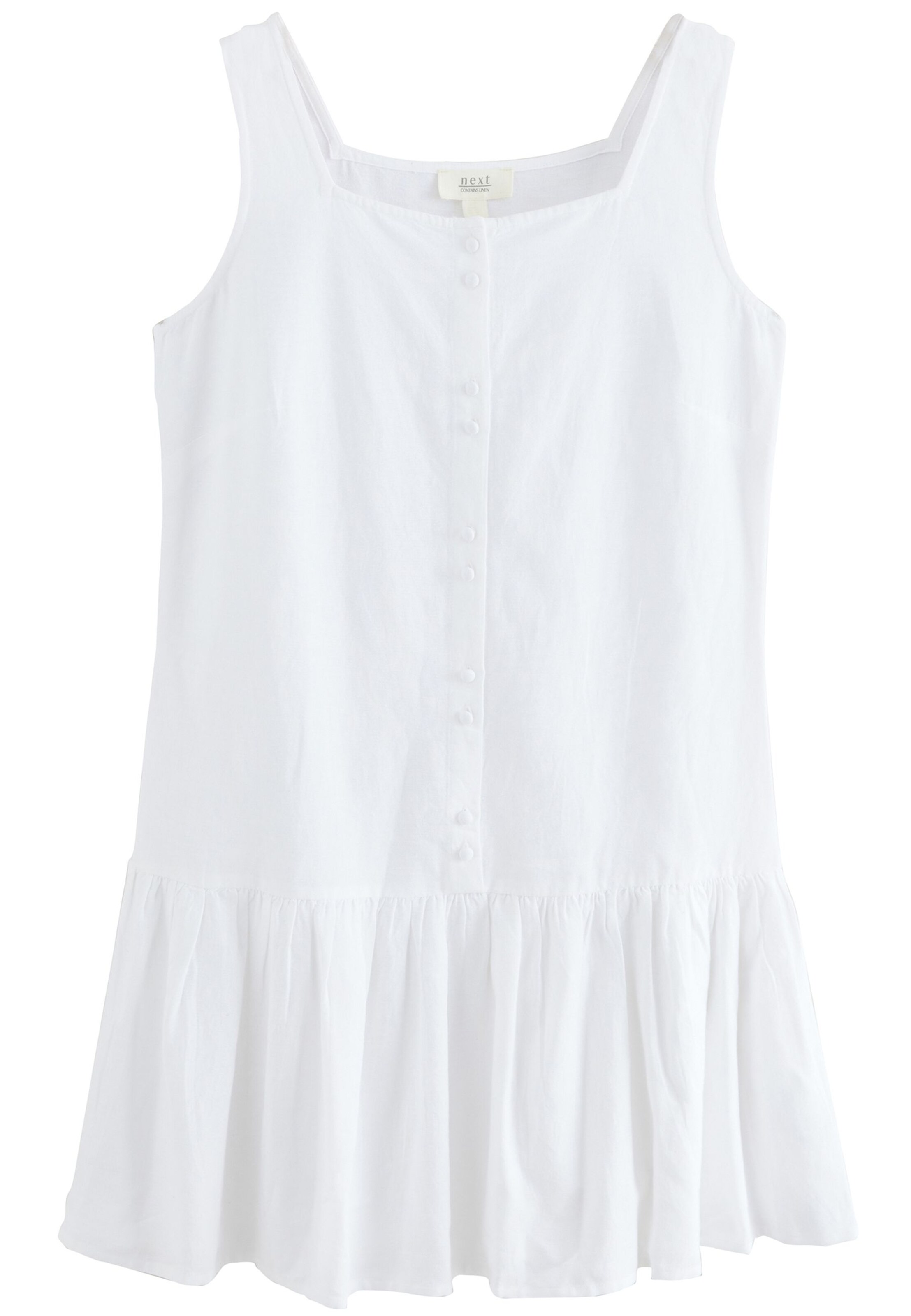 Next Letní šaty – bílá: přední strana
