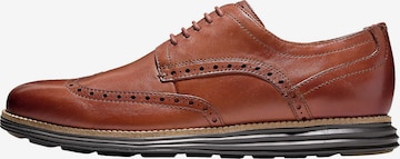 Cole Haan Lace-Up Shoes 'ØriginalGrand' in Brown: front