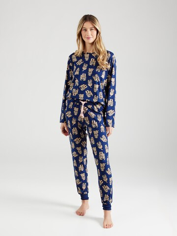 Chelsea Peers - Pijama en azul: frente