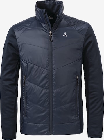 Veste en polaire fonctionnelle 'Hybrid Jk Style Cascata MNS ' Schöffel en bleu : devant