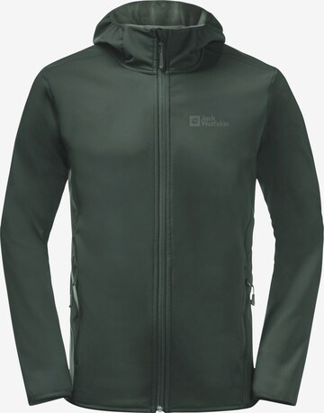 JACK WOLFSKIN - Chaqueta de montaña 'Bornberg' en verde: frente