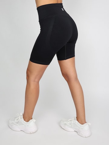 DRILLS Apparel Skinny Leggings 'FLXFLOW Shorts' in Zwart