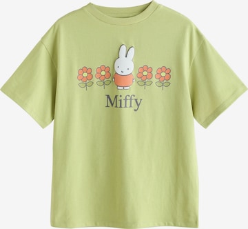 T-Shirt Next en vert : devant