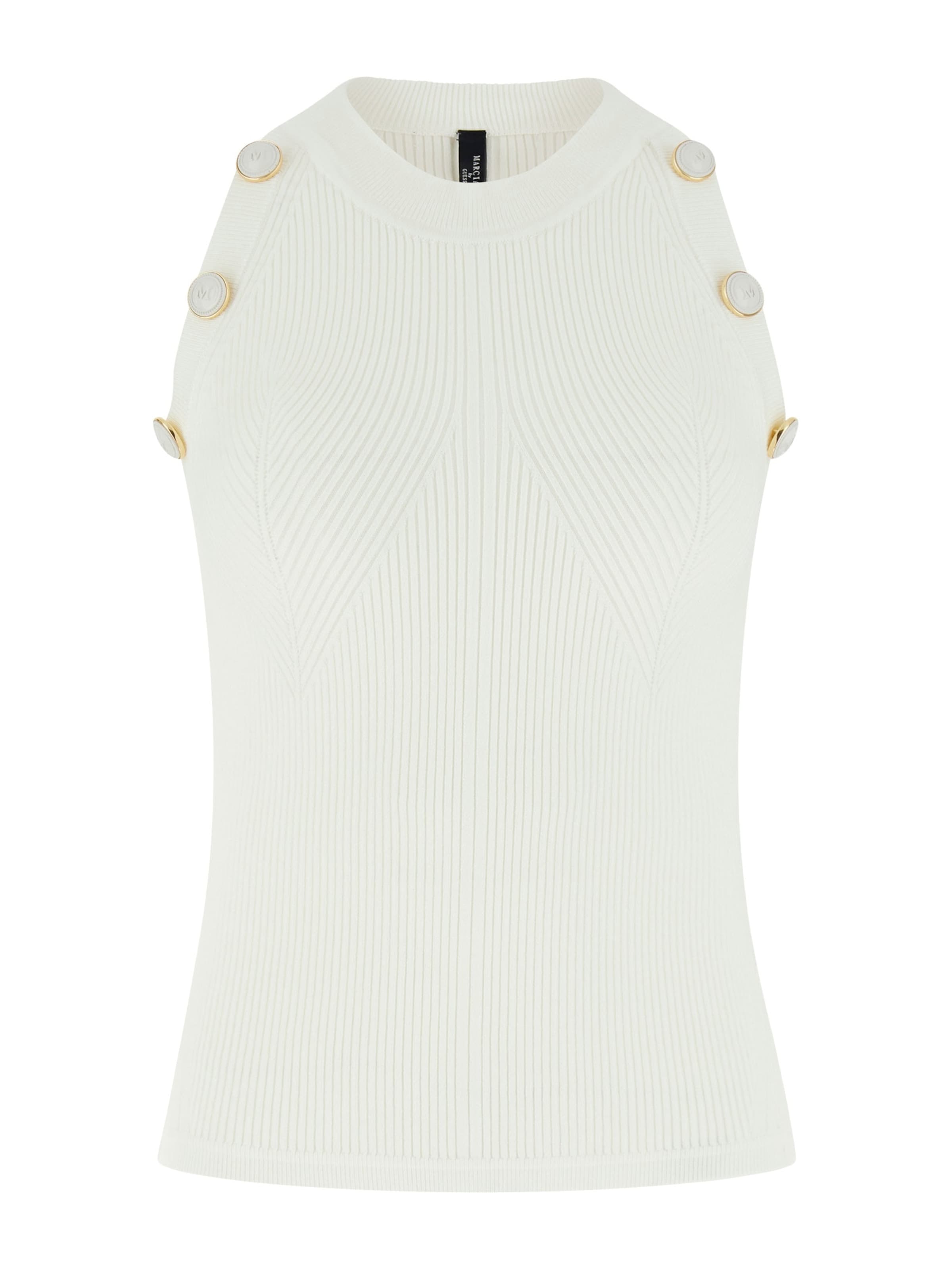 GUESS by Marciano Πουλόβερ σε λευκό: μπροστά