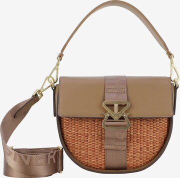 BOGNER Shoulder Bag 'Zuoz' in Brown: front