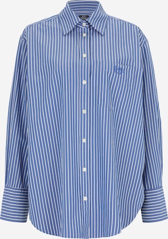 Gap Tall Bluse in Blau: Vorderseite