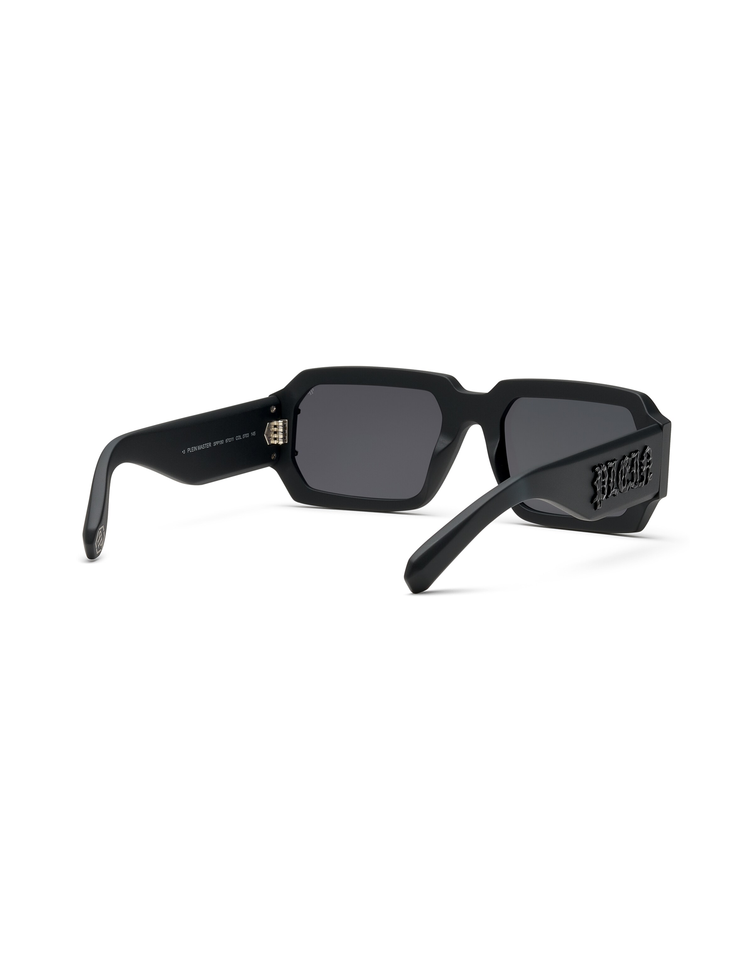 Philipp Plein Sonnenbrille in Schwarz