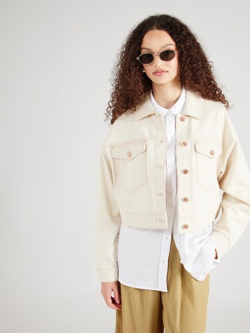 ESPRIT Tussenjas in Beige: voorkant