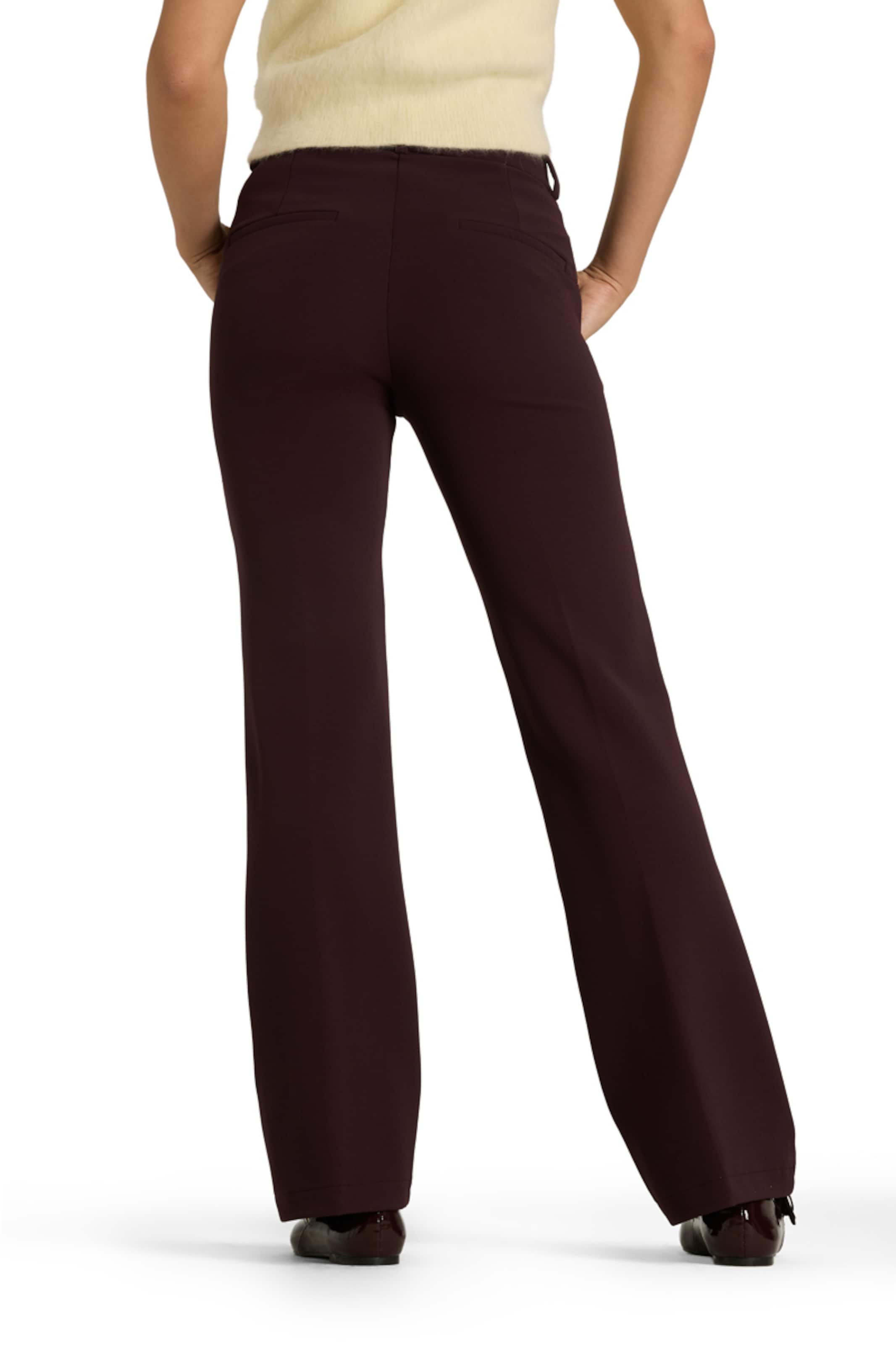 Regular Pantalon à pince 'Francoise' Cambio en violet