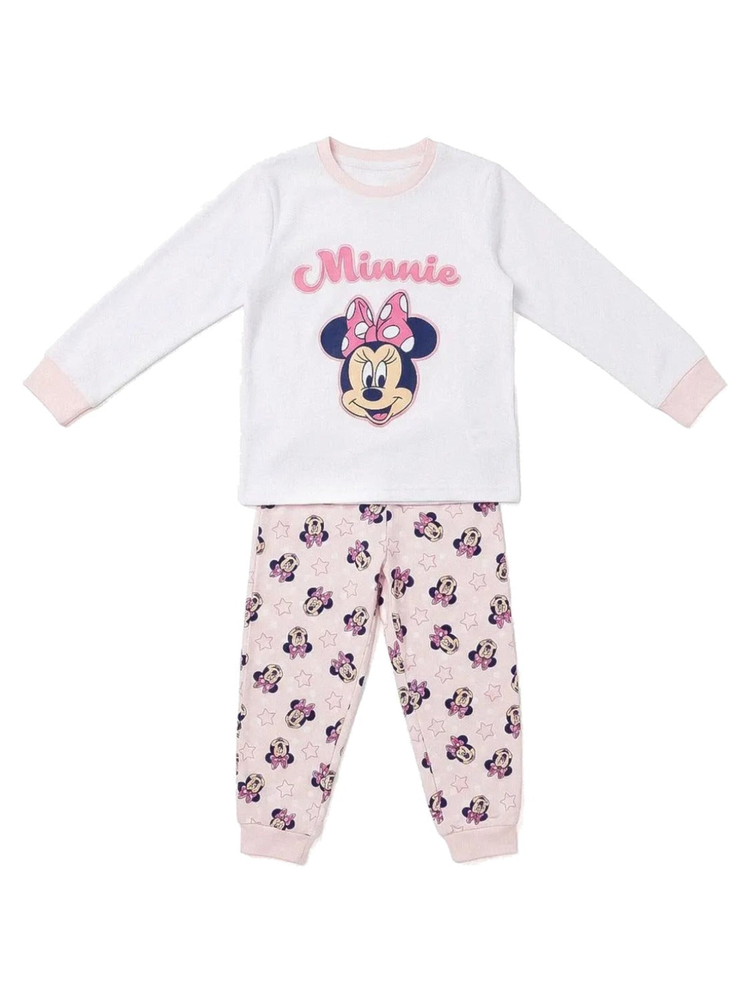 Disney Minnie Mouse Pajamas 'Minnie Mouse' in White: front