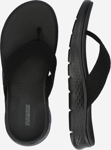 Flip-flops 'GO WALK - SPLENDOR-X' de la SKECHERS pe negru