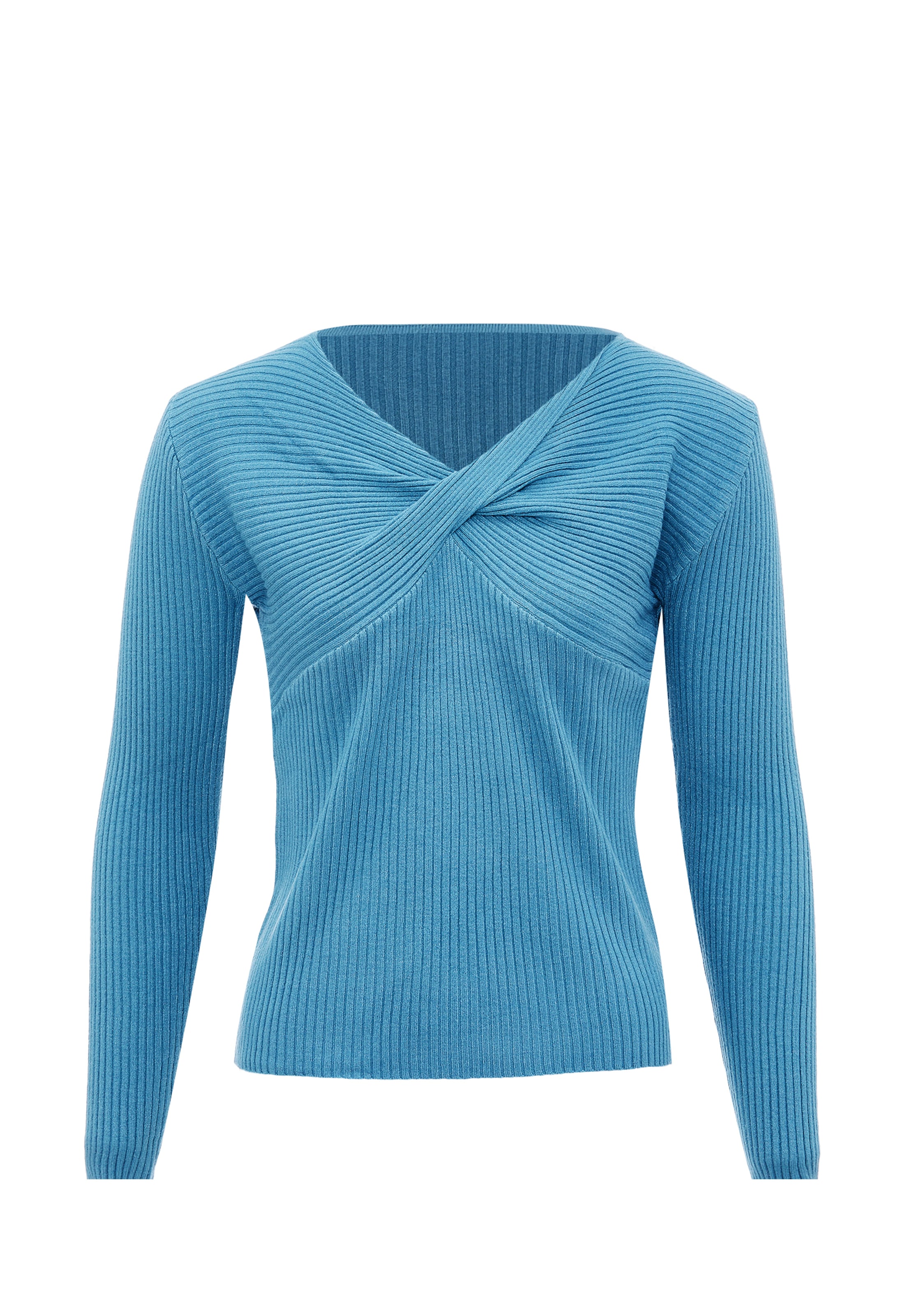 leo selection Pullover in Blau: Vorderseite