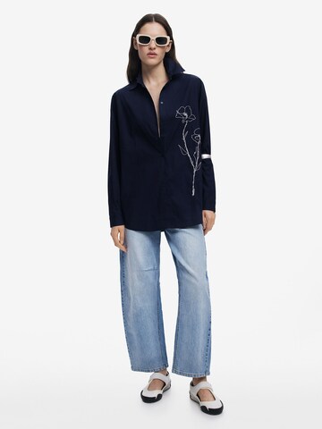 Desigual - Blusa en azul