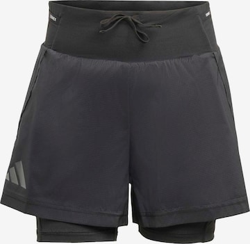 Regular Pantaloni outdoor 'Xploric' de la ADIDAS TERREX pe negru: față