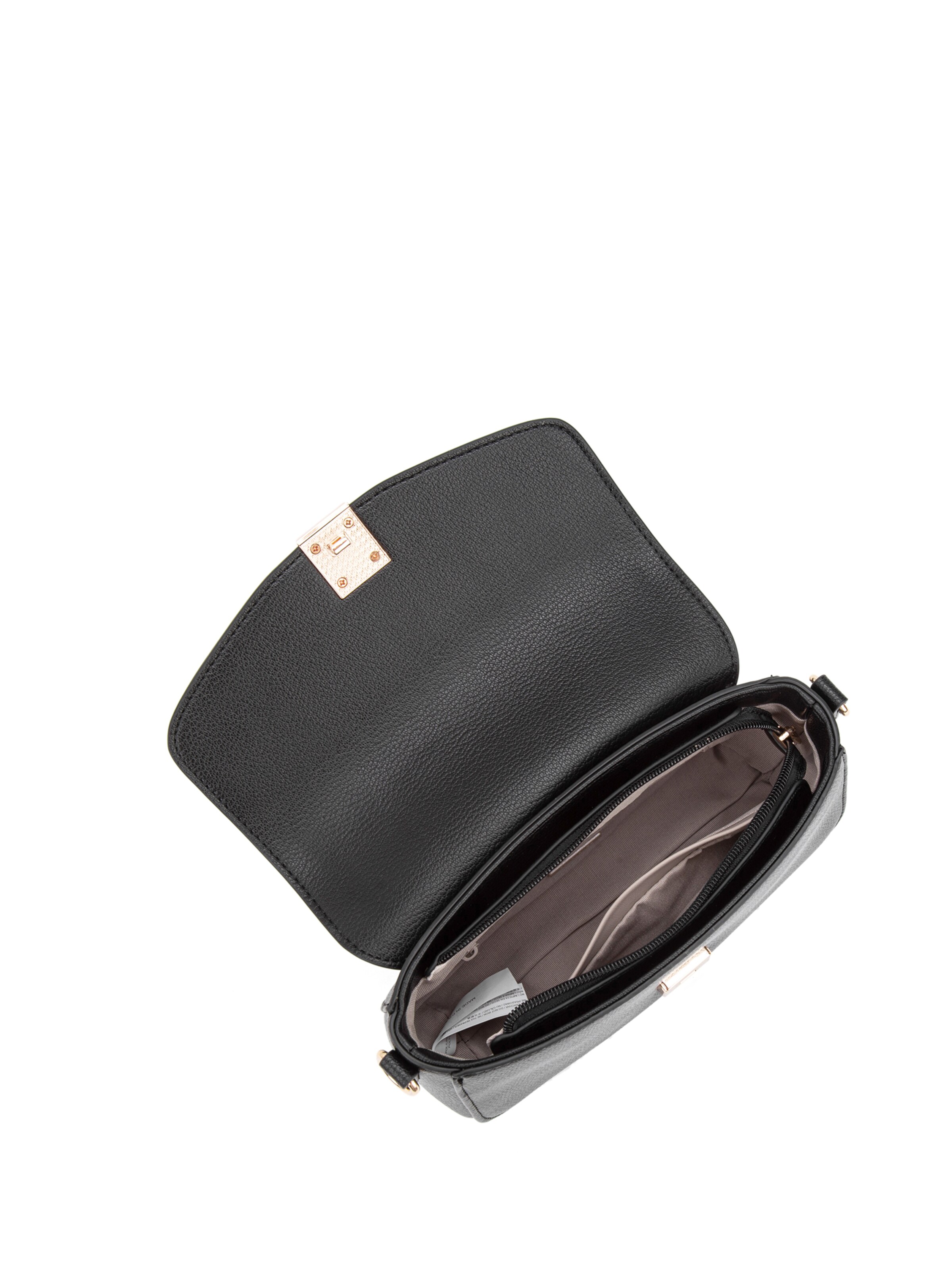 Borsa a spalla 'Borsa a spalla Celestia Elite pelle vegana PU - Chiusura zip' di David Jones in nero
