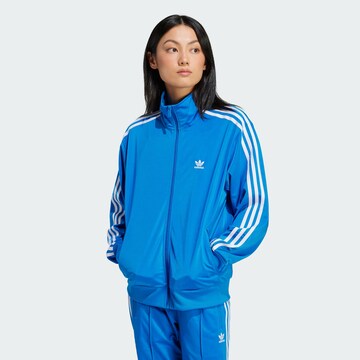 ADIDAS ORIGINALS Sweat jacket 'Adicolor Classics Firebird' in Blue: front