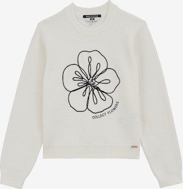 balta WE Fashion Megztinis: priekis