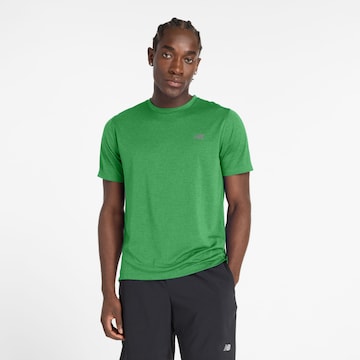 new balance Functioneel shirt 'Athletics' in Groen: voorkant