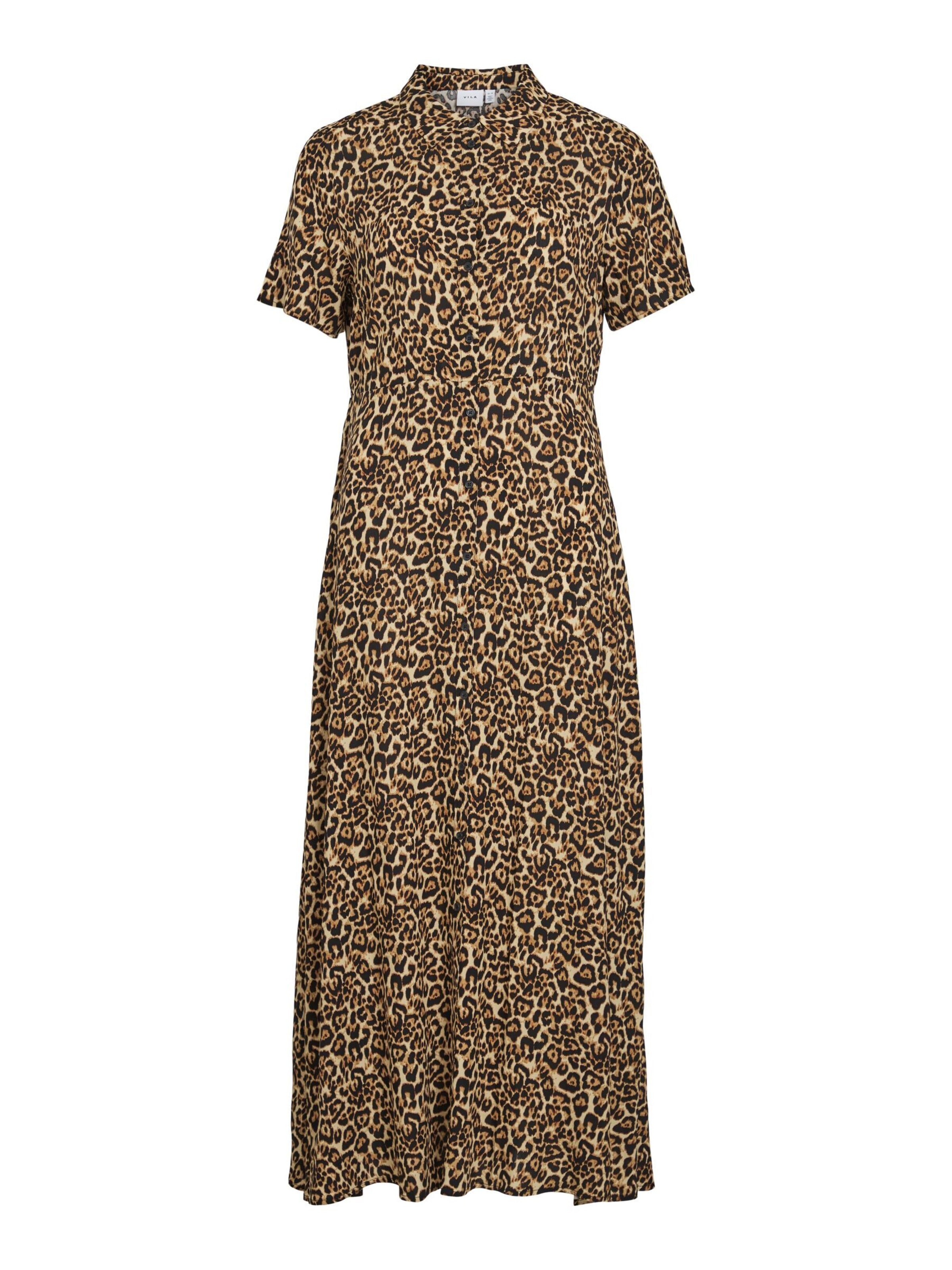 VILA Shirt dress in Beige: front