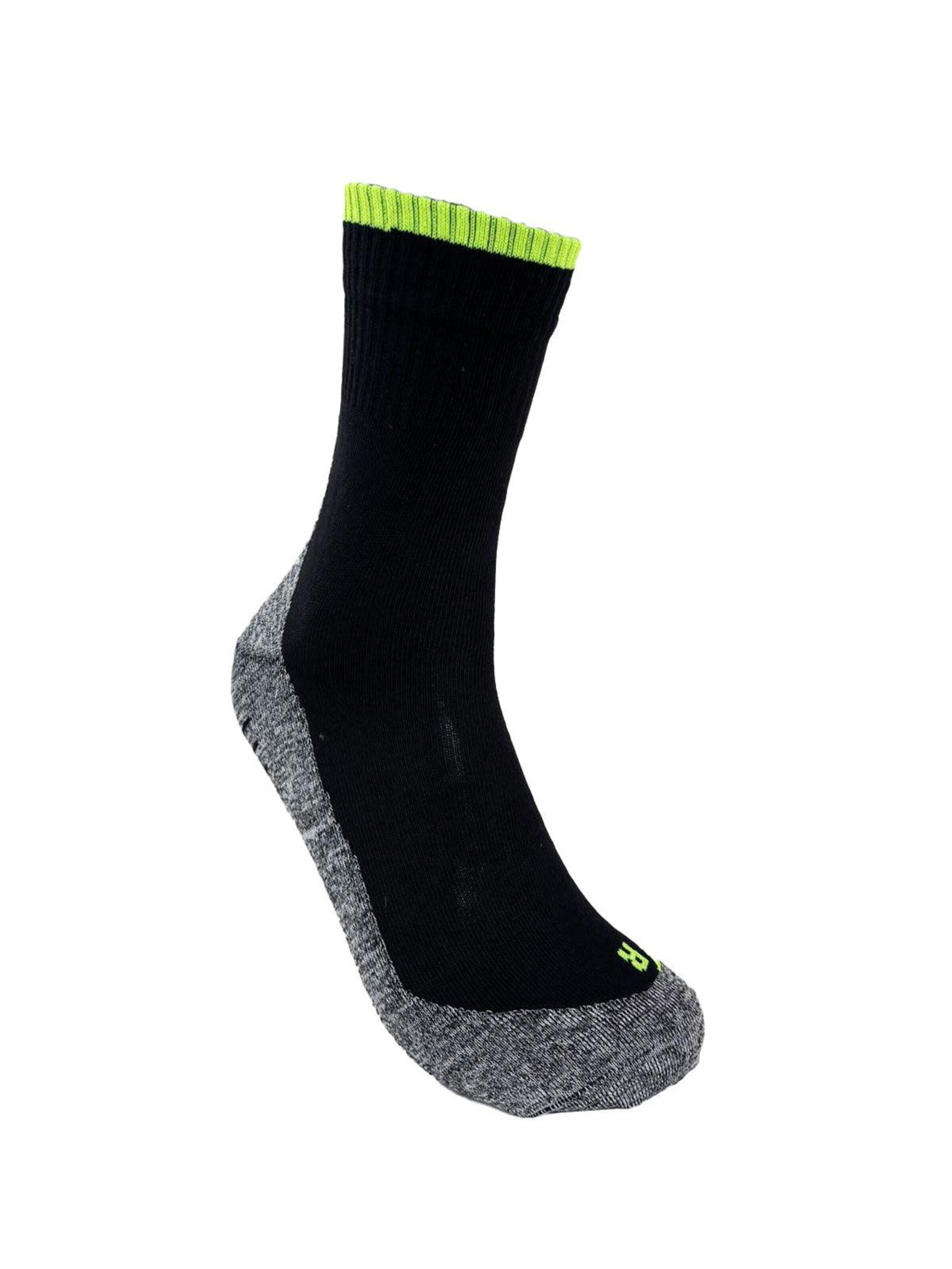 LINDNER SOCKS - Meias 'LINDNER active' em cinzento