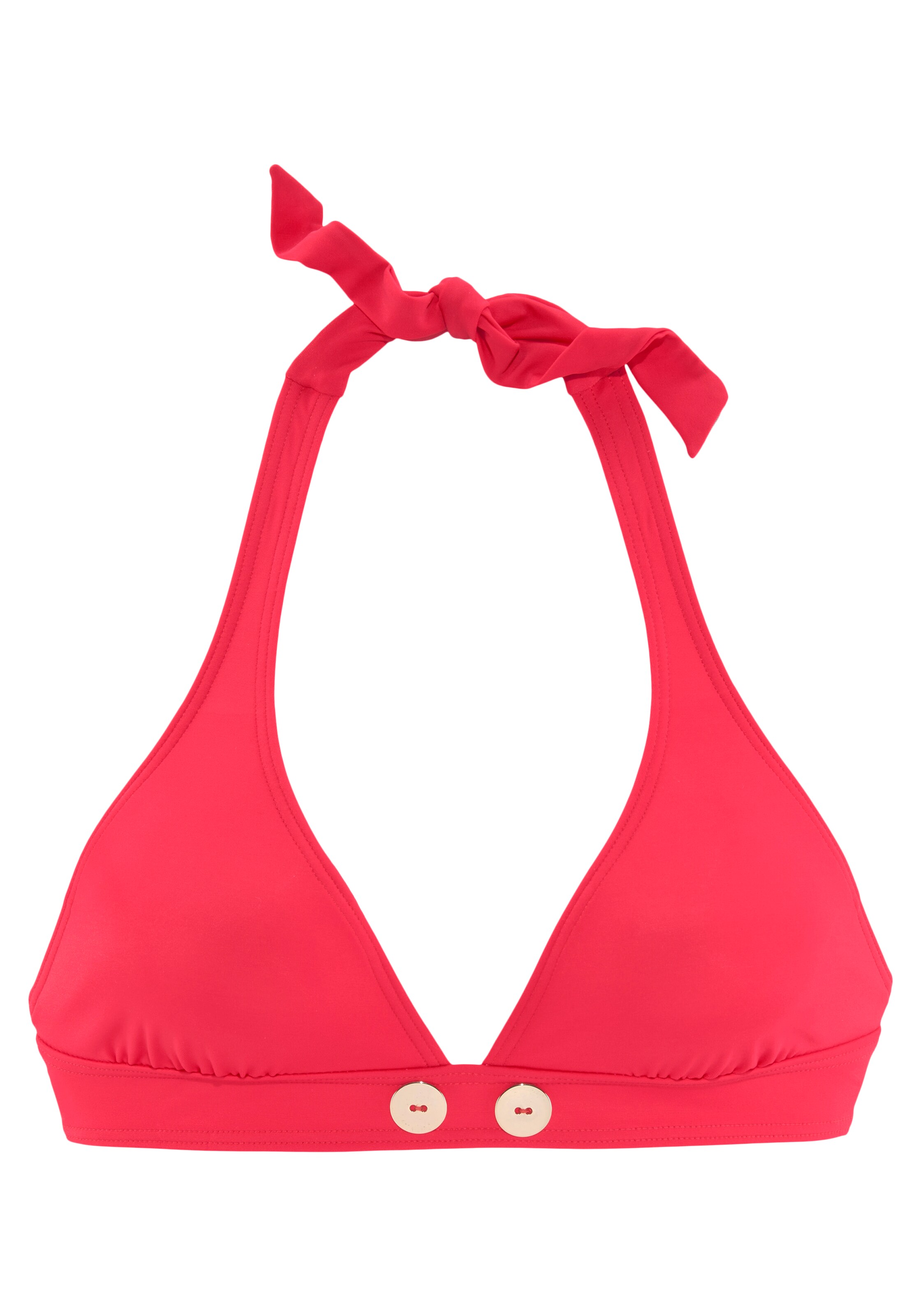 VIVANCE Triangel Bikini in Rot: Vorderseite