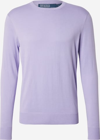 Polo Ralph Lauren - Jersey en lila: frente