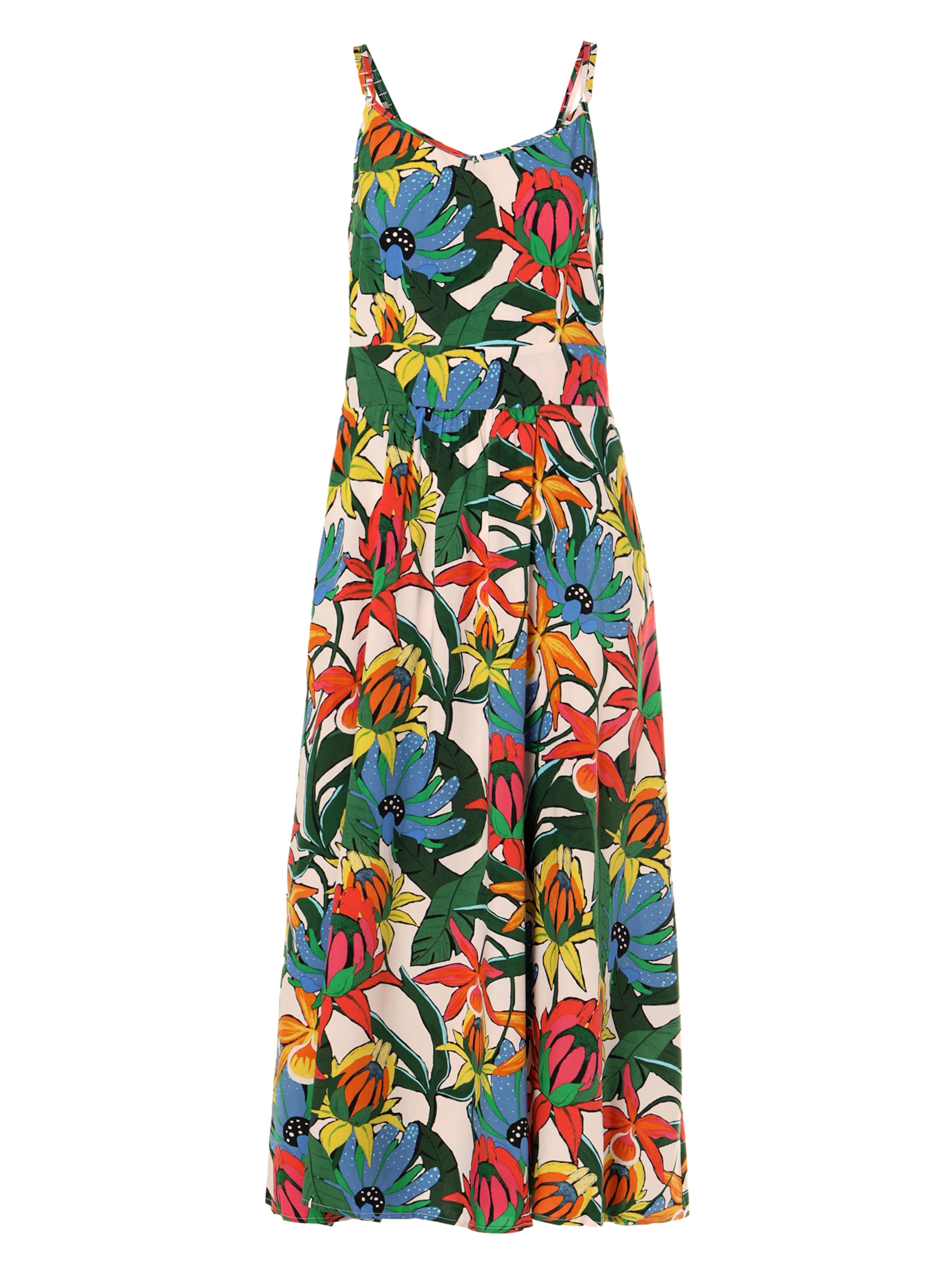 TATUUM Vasaras kleita 'PELA', krāsa - bēšs / zils / zaļš / oranžs / rozā, Preces skats