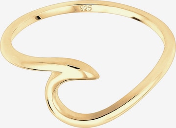 ELLI Ring 'Wellen' in Gold