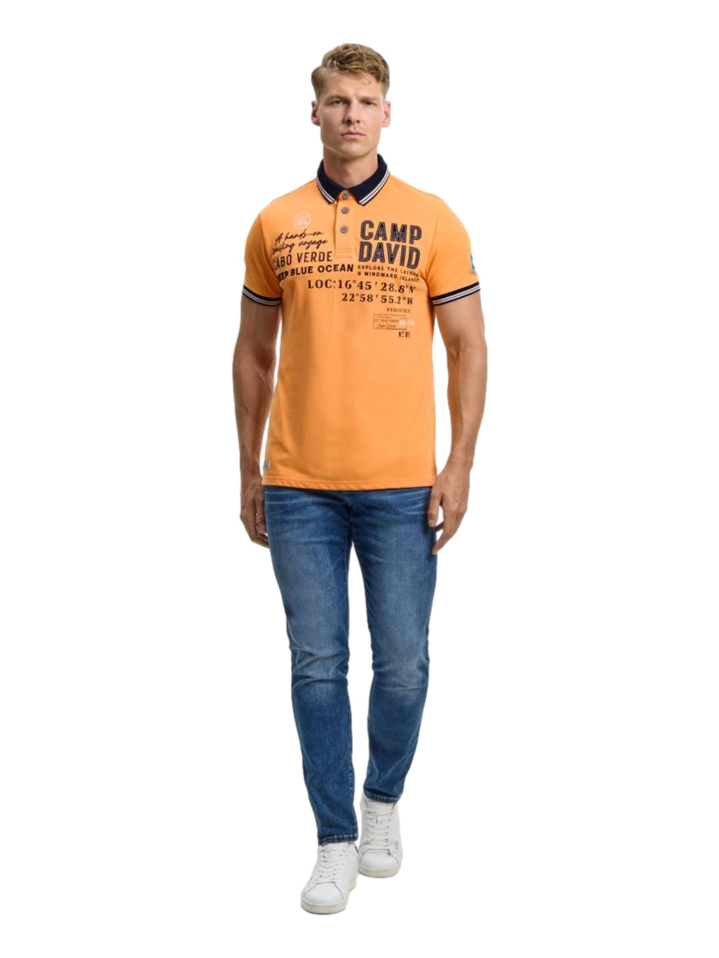 CAMP DAVID Футболка в Оранжевый