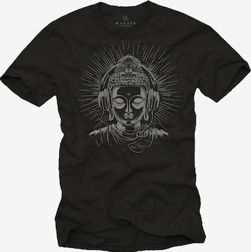 MAKAYA Shirt in Black: front