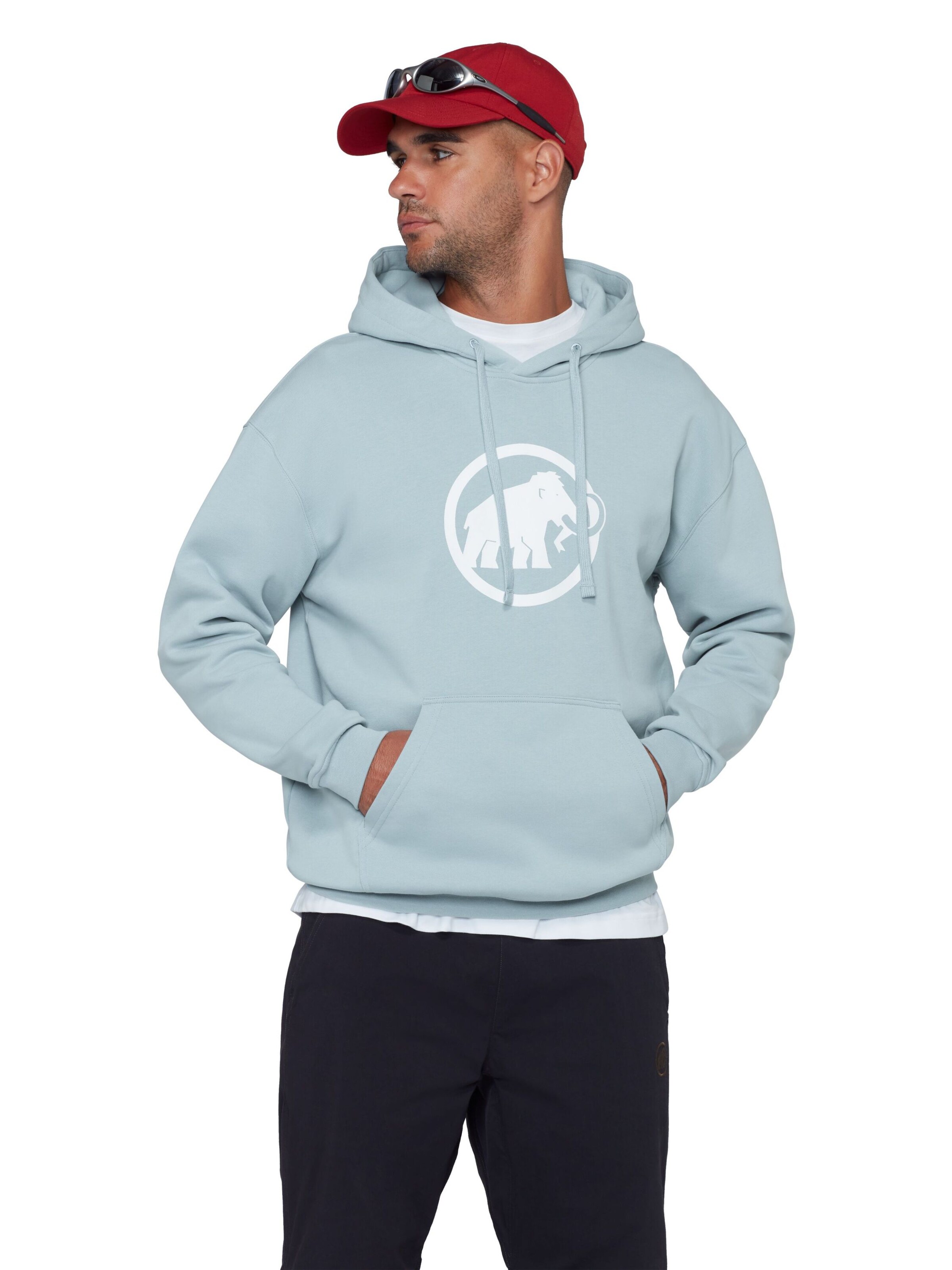 MAMMUT Sweatshirt in Blau: Vorderseite