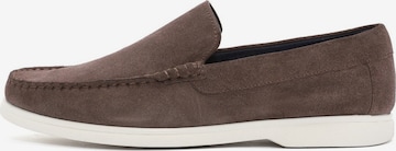Derimod Moccasin in Brown: front