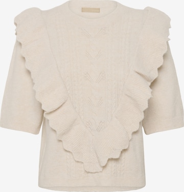 Pull-over 'CUbenni Julietta' CULTURE en beige : devant