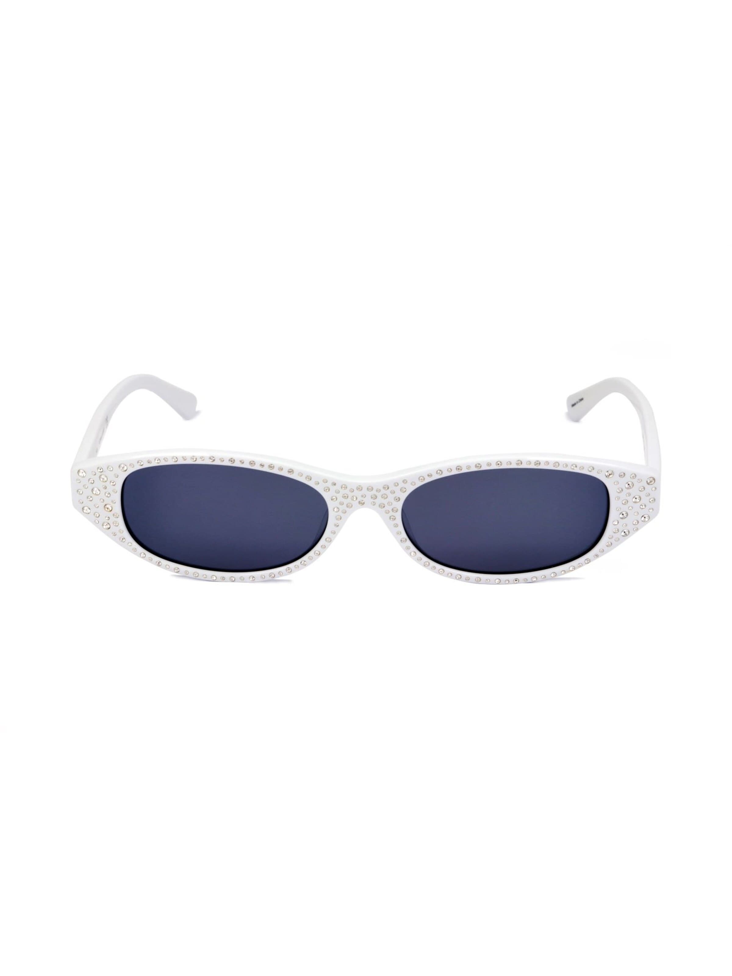 Occhiali da sole 'VS0004' di Victoria's Secret in bianco: frontale
