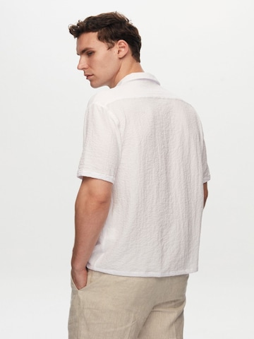 D’S Damat Regular fit Overhemd in Wit